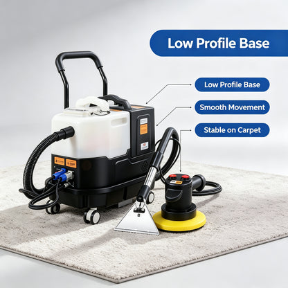 Multi‑Purpose Carpet & Upholstery Cleaner Machine with Interchangeable Cleaning Heads, Portable Deep Cleaning Tool for Sofa, Rugs, Curtains & Home Fabrics